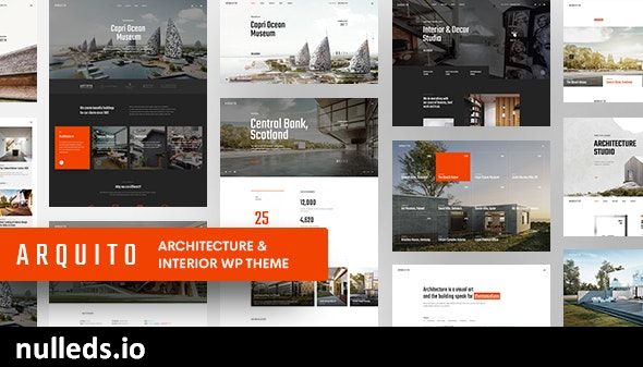 Arquito - 3D Architecture & Interior WordPress Theme