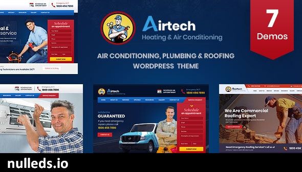 Airtech - Plumber HVAC and Repair theme