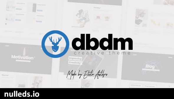 Dubidam - Creative Multi Concept & One Page Portfolio Theme