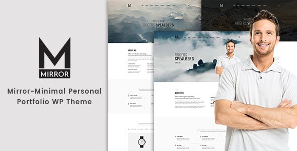 Mirror - Minimal Portfolio WordPress Theme