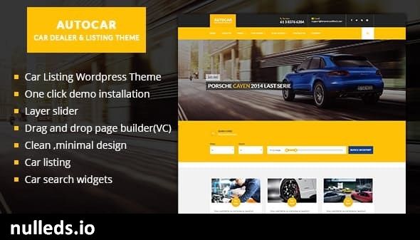 Auto Car WordPress Theme