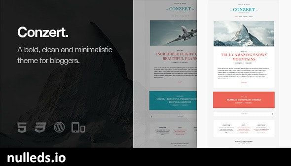 Conzert - Responsive WordPress Theme