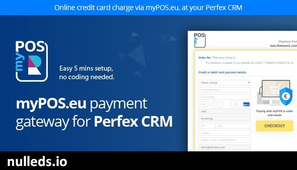 myPOS Payment Gateway for Perfex