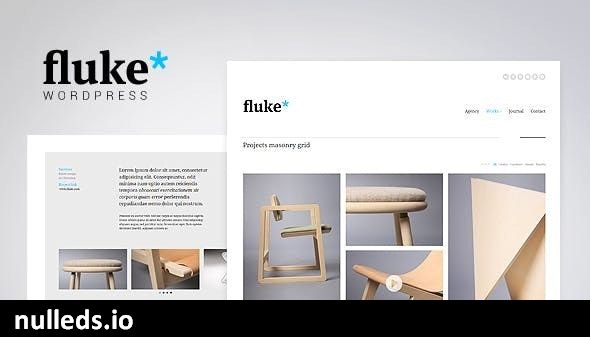 Fluke - Creative Portfolio WordPress Theme