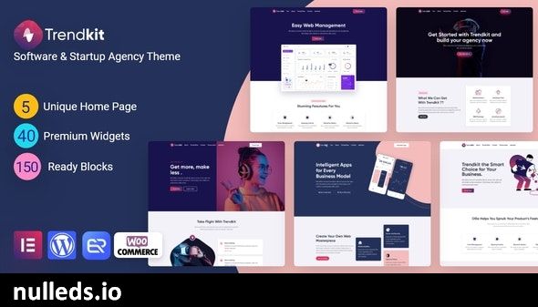 Trendkit -  Software & Startup Agency Theme