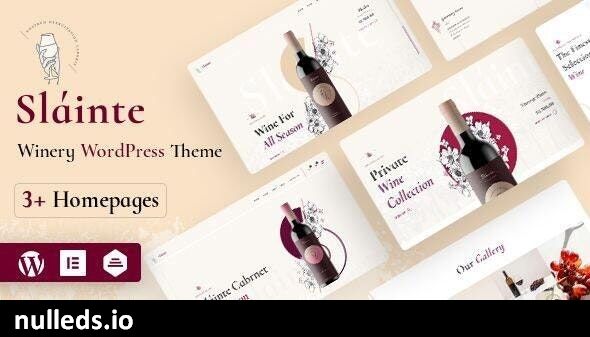 Slainte -  Winery & Wine Store WooCommerceTheme