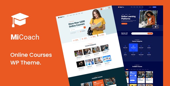 MiCoach - Online Courses WordPress Theme