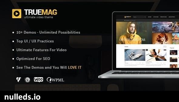 True Mag - WordPress Theme for Video and Magazine