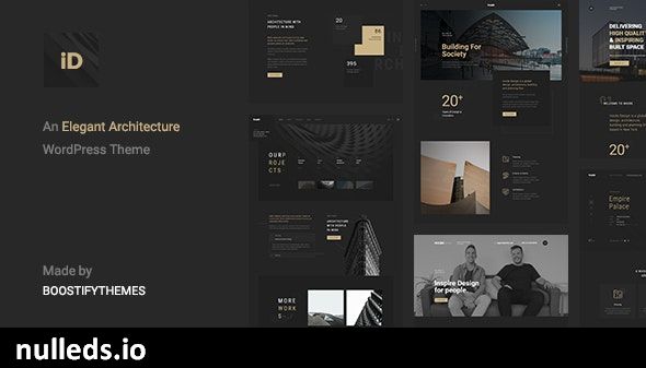 Insidect - Architecture & Interior WordPress Theme