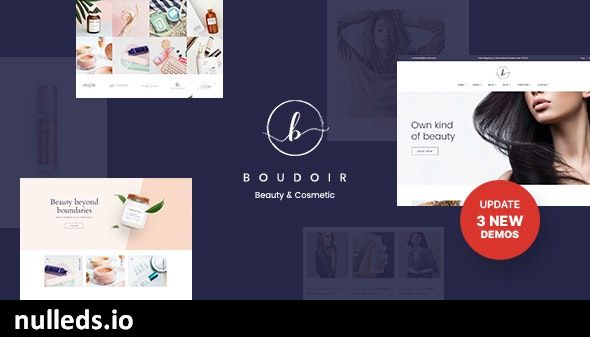 Boudoir - Minimal Cosmetic WooCommerce Theme