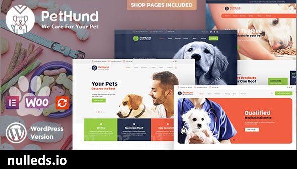 Pet Hund - Animals Shop & Veterinary WordPress Theme