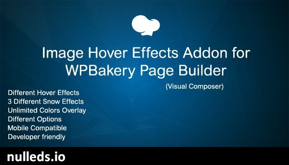 Image Hover Effects Addon for WPBakery Page Builder ( Visual Composer )