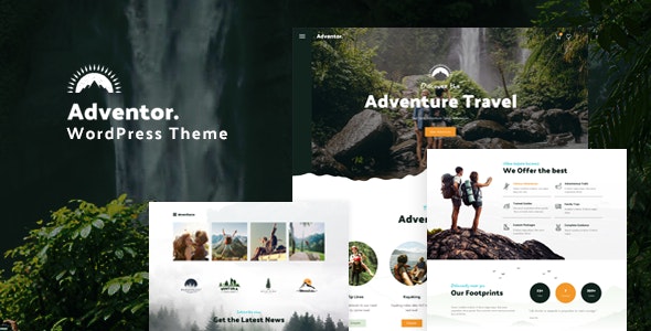 Adventor - Travel Adventure, Tourism Theme