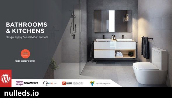 Bathrooms And Kitchens - WordPress Theme