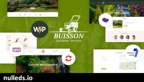 Buisson | Gardening & Landscaping Services WordPress Theme