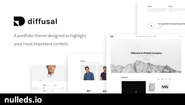 Diffusal - Portfolio Creative WordPress Theme