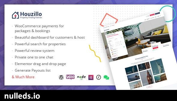 Houzillo - Bookings and Rental WordPress Theme