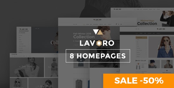 Lavoro - Fashion Shop WooCommerce Theme