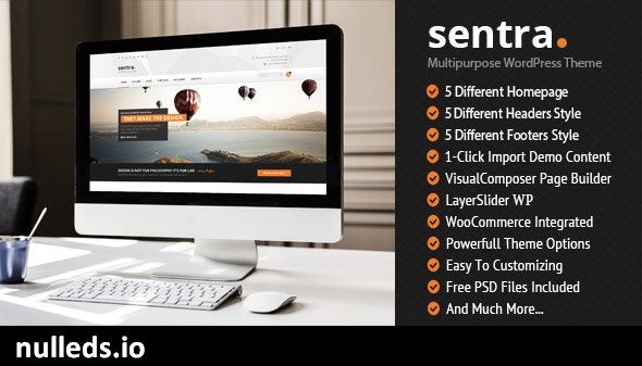 Sentra - Corporate Multipurpose WordPress Theme