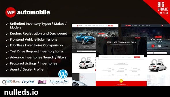 AutoMobile | Responsive Car Dealer WordPress Theme