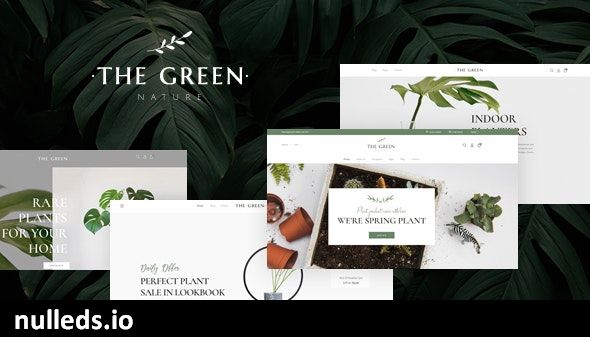 The Green - Houseplants & Gardening WordPress Theme