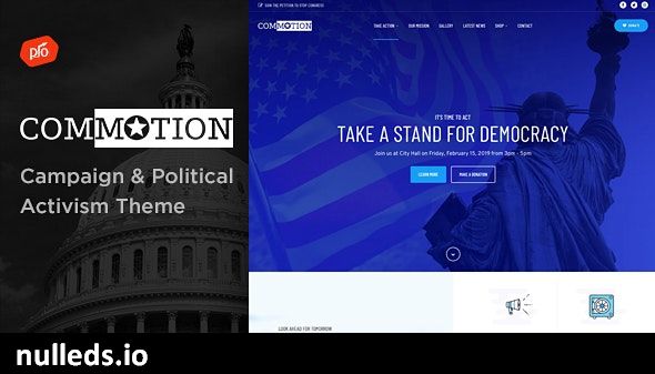 Commotion - Campaign & Political Activism Theme