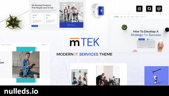 MightyTek | IT Services & Technology WordPress Theme