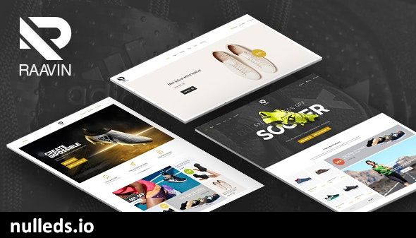 Raavin - Responsive WooCommerce WordPress Sport Shoes Theme