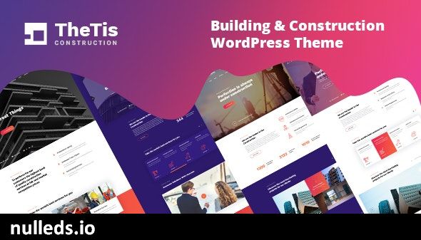 TheTis – Construction & Architecture WordPress Theme