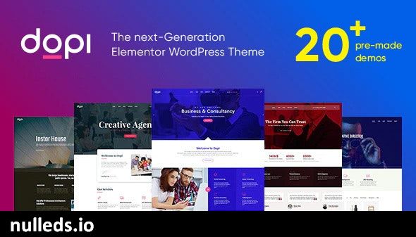 Dopi - Elementor MultiPurpose WordPress Theme