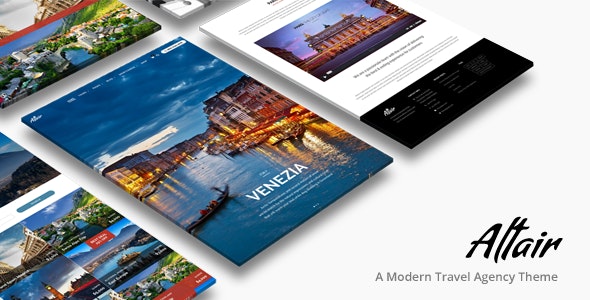 v5.2.2 Altair | Travel Agency WordPress