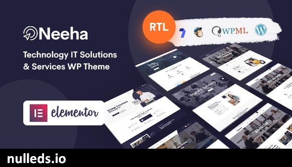 Neeha - IT Solutions WordPress Theme