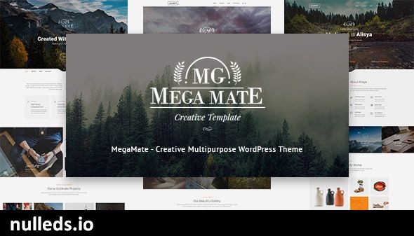 MegaMate - Creative Multipurpose WordPress Theme