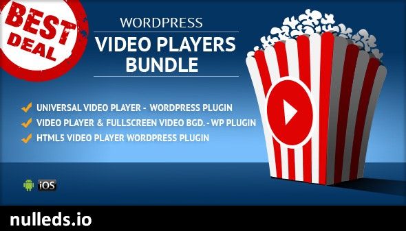 HTML5 Video Players WordPress Plugins Bundle