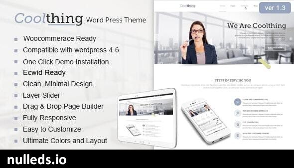 Corporate WordPress Theme