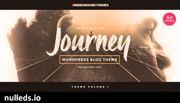 Journey - Personal WordPress Blog Theme