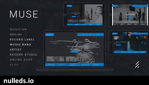 Muse — Music WordPress Theme