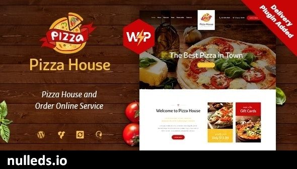 Pizza House - Restaurant / Cafe / Bistro WordPress Theme