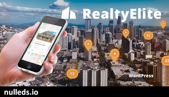 RealtyElite - Real Estate & Property Sales WordPress Theme