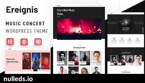 Ereignis - Music Concert WordPress Theme