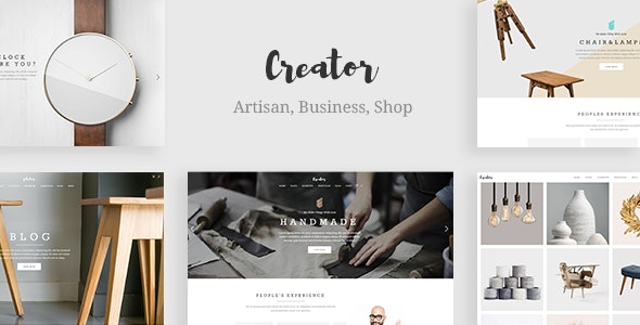 Creator - Theme for Handmade Artisans