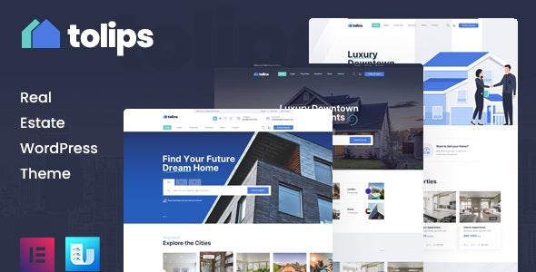 Tolips - Real Estate WordPress Theme