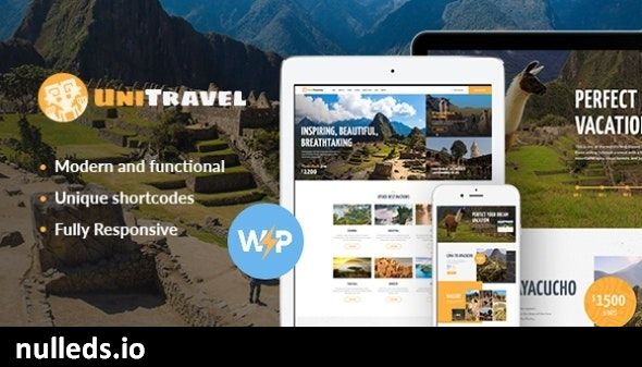 UniTravel | Travel Agency & Tourism Bureau WordPress Theme