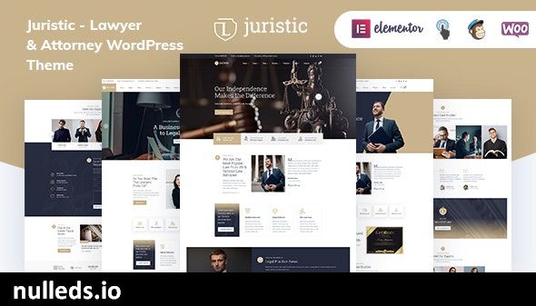 Juristic - Lawyer & Attorney WordPress Theme