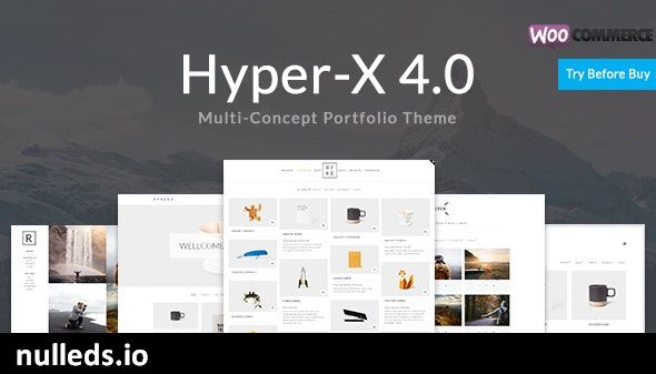 HyperX - Responsive Wordpress Portfolio Theme