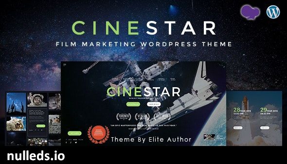 CINESTAR | Film Marketing Responsive WordPress Theme