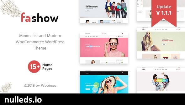 Fashow - Minimal and Modern WooCommerce Fashion Theme