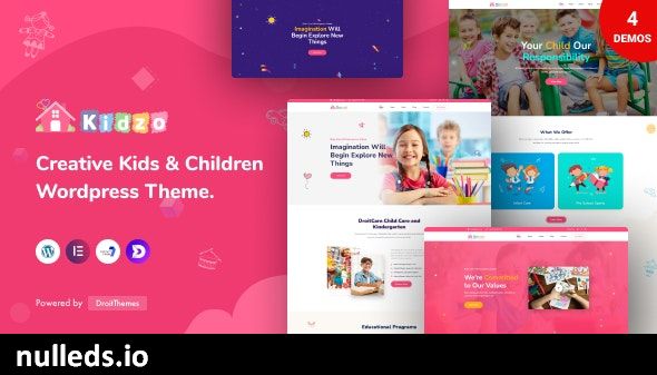 Kidzo - Kids & Children WordPress theme