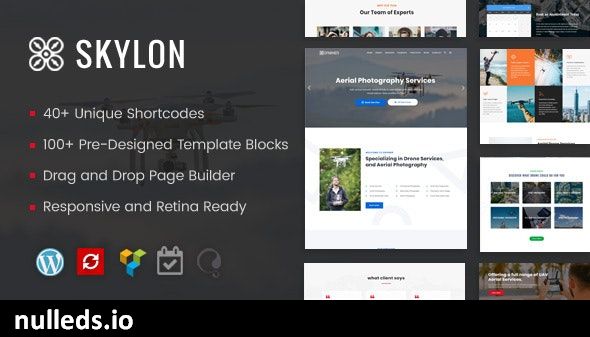 Skylon - Drone Aerial Photography & Videography WordPress Theme