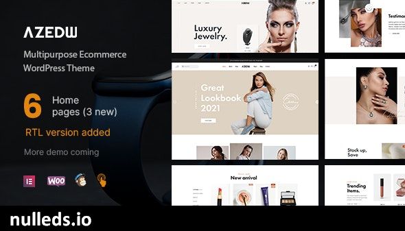 Azedw - Multipurpose Woocommerce WordPress Theme | RTL